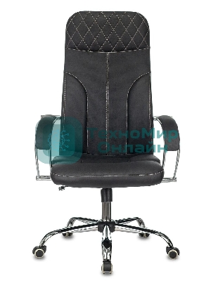 Кресло Бюрократ CH-608SL/ECO черный, экокожа
