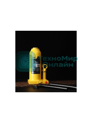 Домкрат бутылочный гидравлический Deli DQ71010 макс.грузоподъемность 10 т