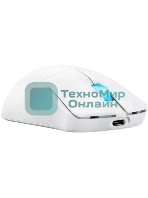 Мышь беспроводная ASUS ROG Harpe Ace Mini белый, 42000 dpi, радиоканал, Bluetooth, USB, кнопки - 5