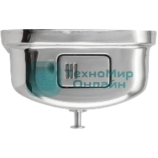 Дозатор жидкого мыла настенный, металический с глазком, из нержавеющей стали 1000 мл BRIMIX 615