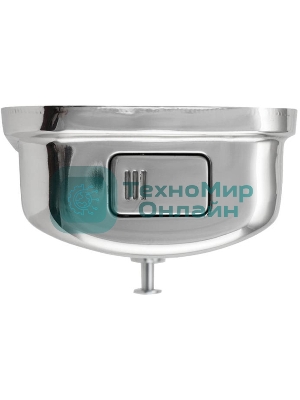 Дозатор жидкого мыла настенный, металический с глазком, из нержавеющей стали 1000 мл BRIMIX 615