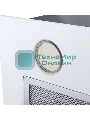 Вытяжка встраиваемая Maunfeld Crosby Power 50 белый, 50 см, 1050 куб. м/ч, 51.8 дБ