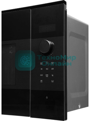 Встраиваемая микроволновая печь Bosch BFL524MB2 черный 20л. 800Вт