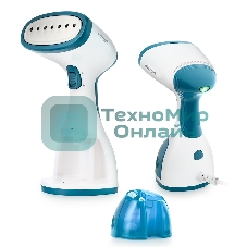 Отпариватель Kitfort КТ-916-1 голубой, 1000 Вт, 15 г/мин, 260 мл