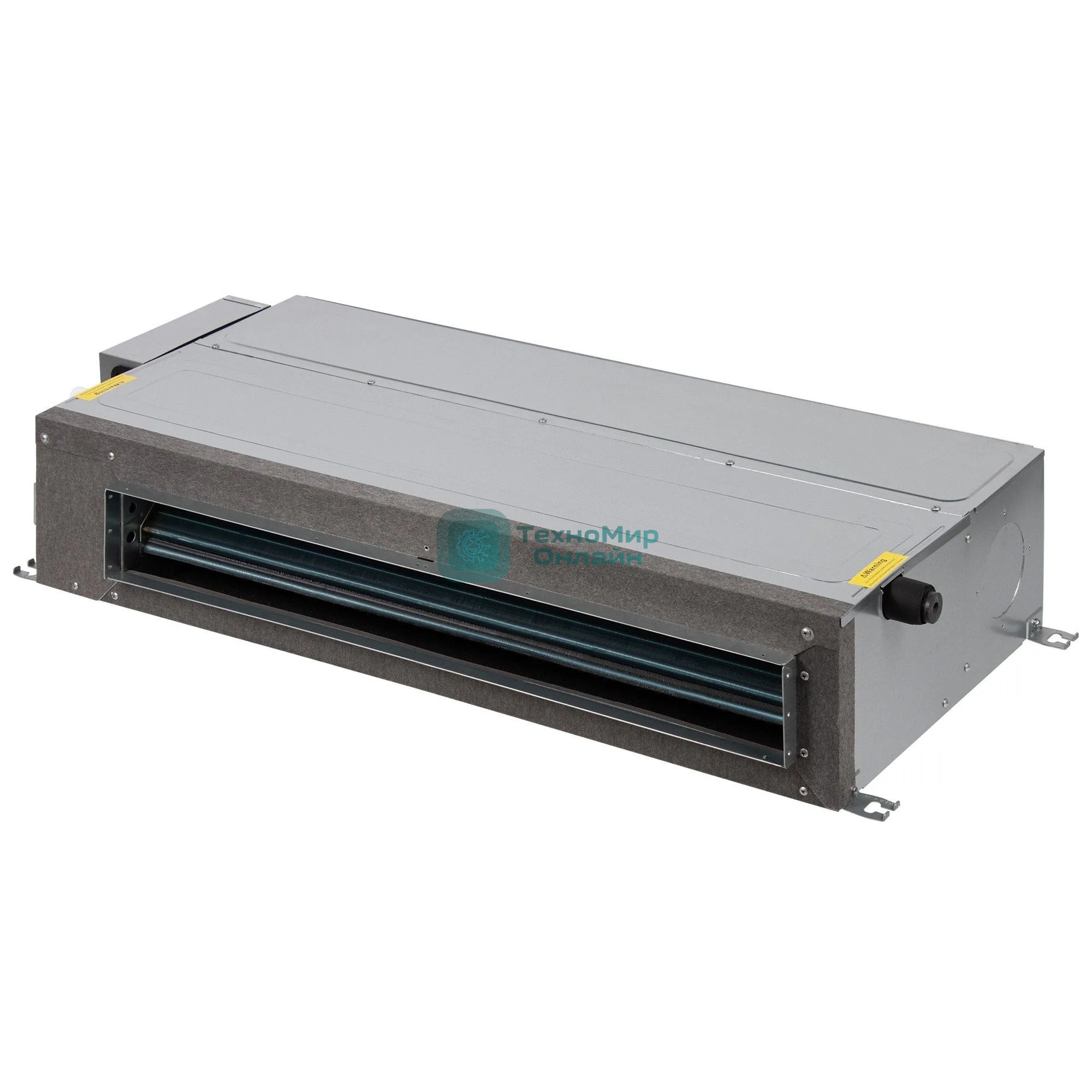 Блок внутренний мульти сплит-системы канального типа Ballu BADI-FM/in-18HN8/EU_V2 инвертор, 18000 BTU, 50 м², 36 дБ, охлаждение, обогрев, осушение, серый