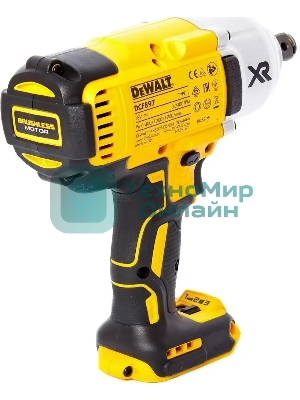 Гайковерт DCF897N. 18.0 В XR,610 Вт,3 скорости 135/400/950 Нм,0-400/1200/1900 об/мин,БЕЗ АКК