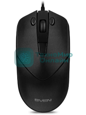 Мышь проводная SVEN RX-95 черный, 4000 dpi, USB, кнопки - 6