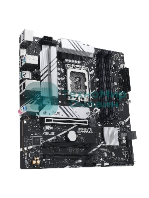 Материнская плата ASUS PRIME B760M-A-CSM, Socket LGA 1700, Intel B760, 4xDDR5, 4xSATA, 2xM.2, 1xPCIe 4.0 x16, 1xPCIe 4.0 x4, 2xHDMI, 1xDP, 1x 2.5Gb LAN, 2xUSB-A 3.1, 4xUSB-A 2.0, 3x3.5 мм, 7.1, mATX