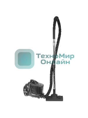 Пылесос Endever Skyclean VC-670 серый/синий, 420/2100 Вт, уборка сухая, пылесборник контейнер 3 л