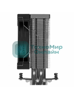 Кулер для процессора DEEPCOOL AK400 черный, 120 мм, алюминий/медь, 1850 об/мин, 29 дБ, 4 pin, 220 Вт, 155 мм