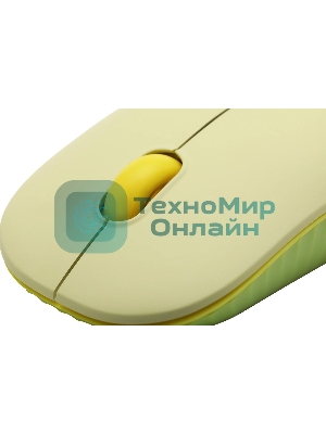 Комплект клавиатура + мышь Acer OCC205 беспроводной USB, 1200 dpi, зеленый/желтый