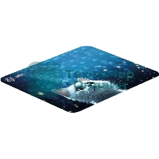 Коврик для мыши Cactus белый Cat 300x250x3мм (CS-MPC-D11M)