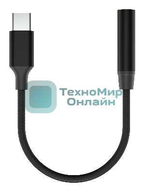 Адаптер аудио OLMIO USB Type-C - AUX (3.5мм)