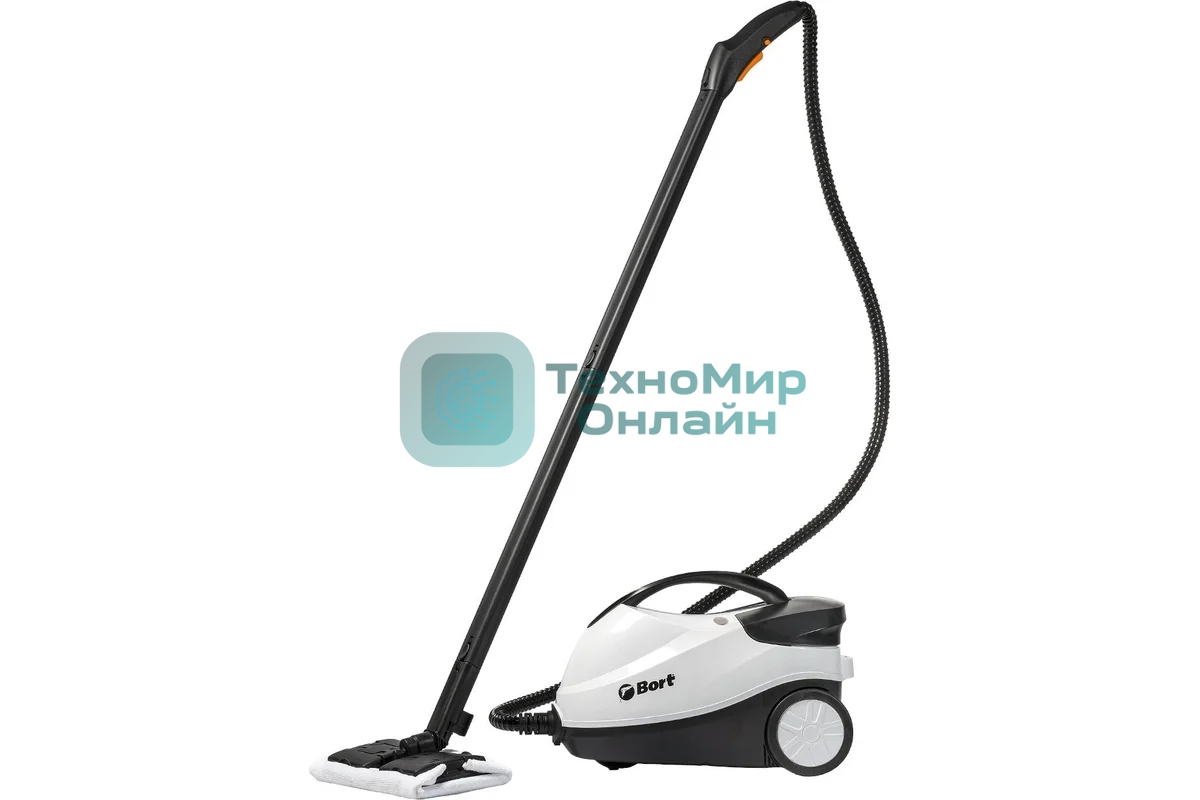 Пароочиститель Bort BDR-2300-R 2100 Вт; 4 бар; 143 °С; 1500 мл;набор аксессуаров 14 шт 93722609