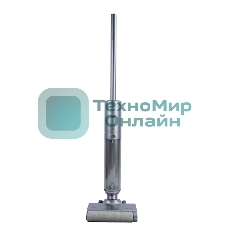 Пылесос вертикальный BQ VCA1003W холодный серый, питание от аккумулятора, 14 Вт, уборка суxая/влажная, пылесборник 0.36 л