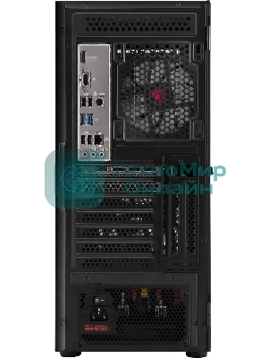 Компьютер Bloody BD-PC CB76T2 TWR i5 14400F (2.5) 32Gb SSD 1Tb RTX 5060 8Gb Windows 11 Home 64 GbitEth 650W черный (RUS) (2141962)
