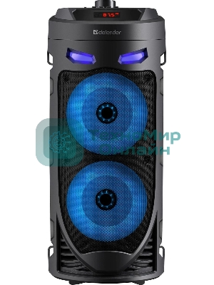 Портативная колонка Defender 16W черный CRASHBOOM
