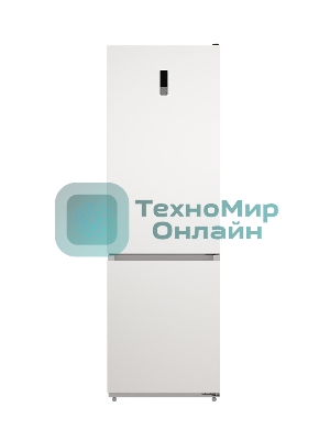 Холодильник LEX LKB185WIDMax белый двухкамерный 267/142л морозилка снизу, No Frost