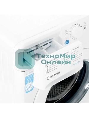 Стиральная машина Indesit BWSA 5109 WWV белый, загрузка фронтальная 5 кг, 1000 об/мин., класс: А