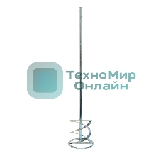 Миксер насадка PATRIOT MP621 для строительных смесей, оцинкованный, 120x600 мм, хвостовик 9,2 мм.