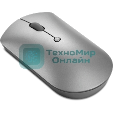 Мышь беспроводная Lenovo 600 светло-серый, 2400 dpi, Bluetooth, кнопки - 4