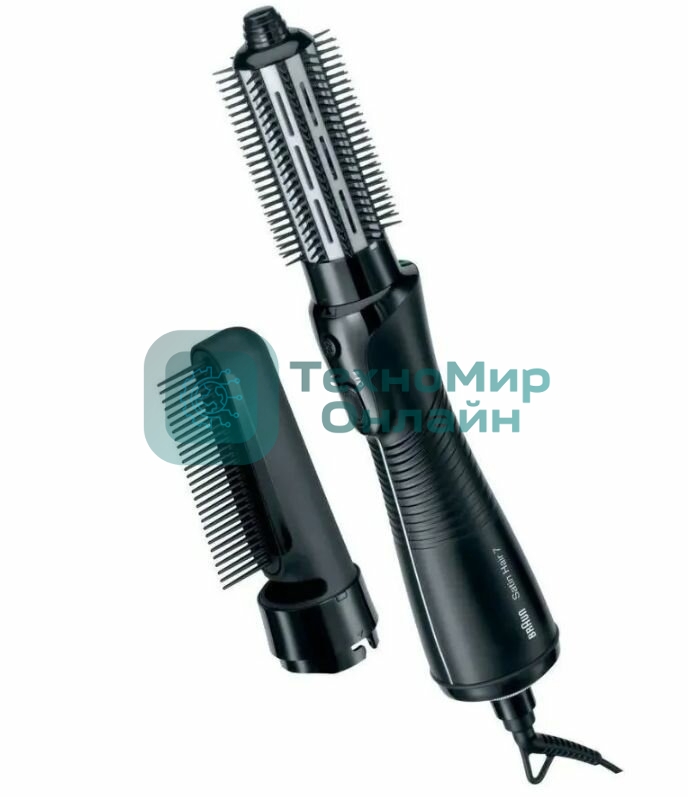 Фен-щётка Braun AS 720 Satin Hair 7 черный, 700 Вт, ионизация, 38 мм