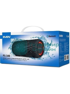 Мобильные колонки SVEN PS-340 2.0 черный