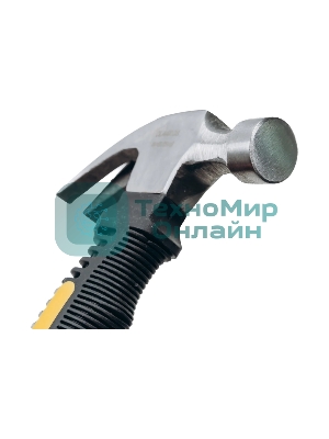 Молоток-гвоздодер укороченный Deli DL441008 250 гр, 160 мм, фиберглассовая рукоять