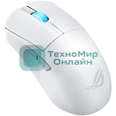 Мышь беспроводная ASUS ROG Harpe Ace Mini белый, 42000 dpi, радиоканал, Bluetooth, USB, кнопки - 5