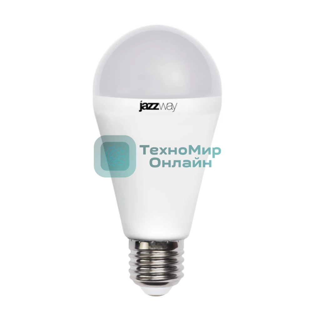 Лампа светодиодная JazzWay PLED-SP A60 15Вт грушевидная 5000К холодный белый E27 230В
