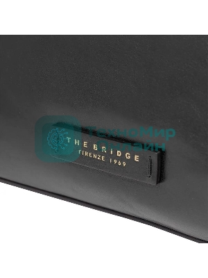 Сумка женская The Bridge Ingrid 04571501/30 черная натур.кожа