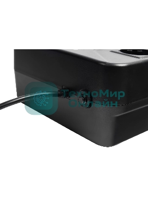 Источник бесперебойного питания SMARTWATT UPS SAFE PRO 600 Line-interactive 600VA/360W Brick (Euro x8, LED, 275x210x95(мм), 4,8 кг, гарантия 24мес.