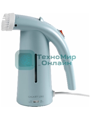 Отпариватель Galaxy Line GL 6196 голубой, 700 Вт, 17 г/мин, 150 мл