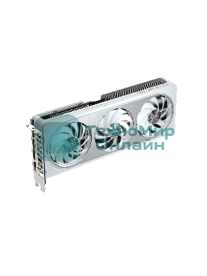 Видеокарта Gigabyte GeForce RTX 5060 Ti Aero OC, NVIDIA RTX 5060 Ti, 8 ГБ GDDR7, 128 бит, PCI-e 5.0, 1xHDMI, 3xDP, 2647 МГц