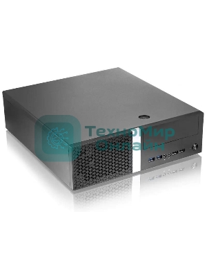 Компьютерный корпус Foxline FL-211-TFX300S с блоком питания 300Вт, mATX case, black, w/PSU TFX 300W, w/2xUSB2.0+2xUSB3.0, w/pwr cord, w/8cm FAN