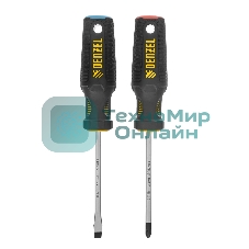 Набор отверток Denzel 2 шт., PH+SL, S2, 3к рукоятка