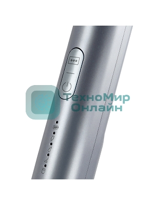 Пылесос вертикальный BQ VCA1003W холодный серый, питание от аккумулятора, 14 Вт, уборка суxая/влажная, пылесборник 0.36 л