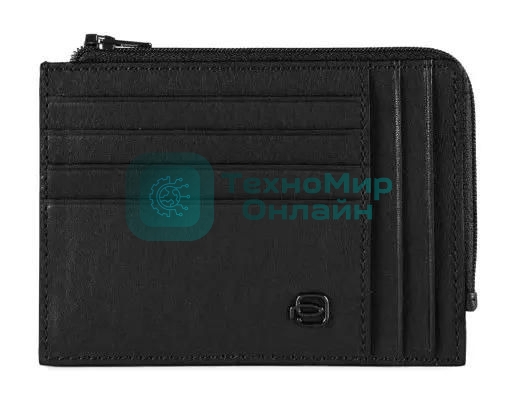 Картхолдер Piquadro Black Square PU1243B3R/N, натуральная кожа черный