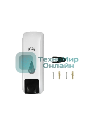 Дозатор PUFF 1402.093 для жидкого мыла пластиковый -8104 350ml