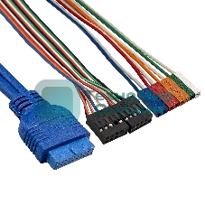 Корпус Miditower Exegate UN-604 Black, ATX, UN500, 120мм 2*USB+2*USB3.0, Audio