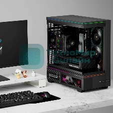 Кулер для процессора Thermalright Royal Knight 120 Digital Black (4-pin PWM, LED temp., 162mm, Ni/Cu, 6x6mm, 2x120mm, 80.45CFM/56.36CFM, 29.4dBA/28.4dBA, 2150RPM/1900RPM, S: 1200, 1700, 1851, 115X, 2011, 2066, AM4, AM5, black)