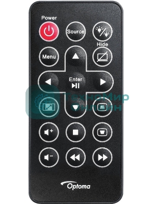 Проектор Optoma ML750e (DLP, LED, WXGA 1280x800, 700Lm, 15000:1, HDMI, USB, MHL, MicroSD, 1x1W speaker, 3D Ready, led 20000hrs, черный, 0.38kg)