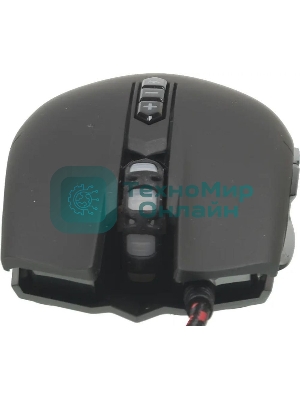 Мышь проводная A4Tech Bloody Q80 черный, 3200 dpi, USB, кнопки - 8