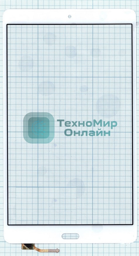 Сенсорное стекло (тачскрин) для Huawei MediaPad M3 8.4, белое