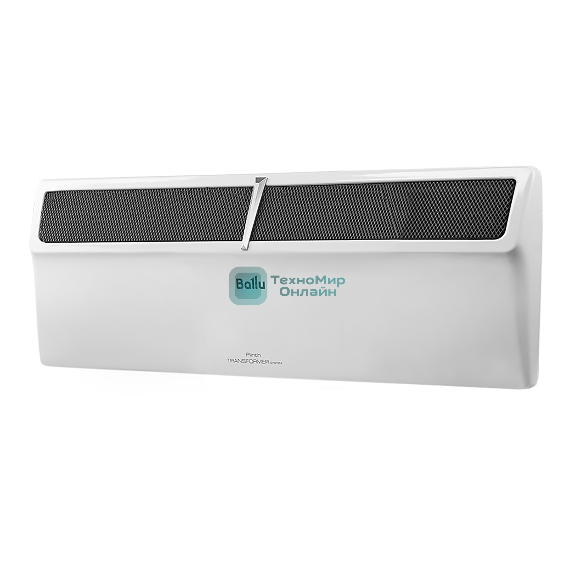 Комплект Ballu Plinth Transformer BEC/PL-500-4I с блоком управления, белый, 500 Вт, 8 м2, дисплей, термостат