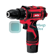Дрель-шуруповерт аккумуляторная MTX CDS-12, Аккумуляторная, 12В, Кейс