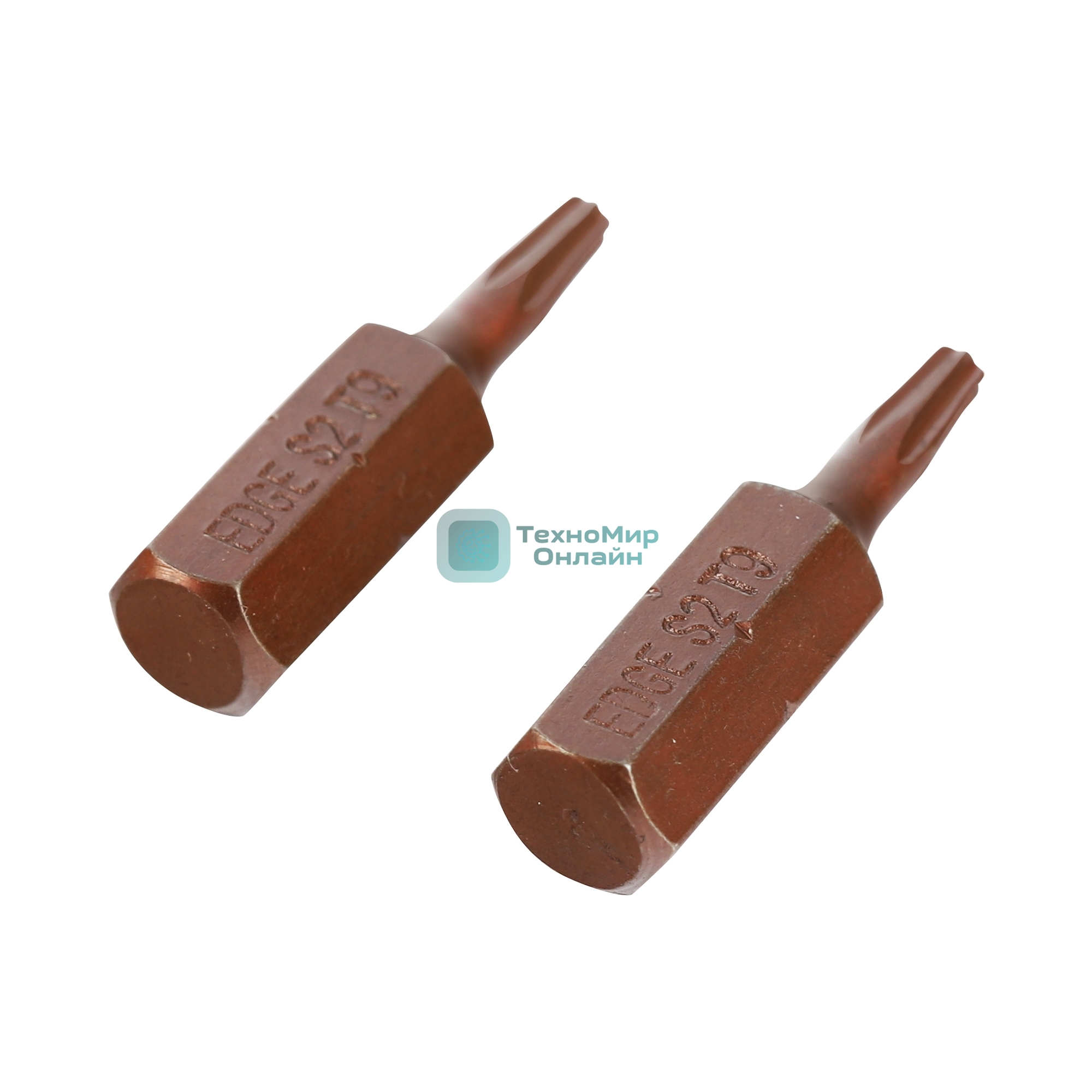 Бита EDGE by PATRIOT T9, сталь S2, длина 25 мм, 2шт в блистере