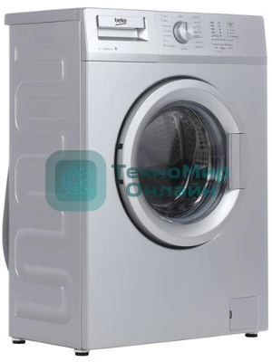 Стиральная машина Beko WRS 55P1 BSS 7320510018 серебристый, загрузка фронтальная 5 кг, 1000 об/мин., класс: А