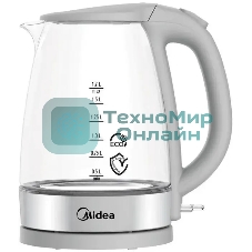 Чайник электрический Midea MK-8017 2200 Вт, 1.5 л, белый