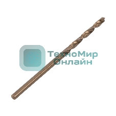 Сверло по металлу Denzel 2 мм, HSS Co-8%, 2 шт.